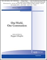 One World, One Communion Vocal Solo & Collections sheet music cover